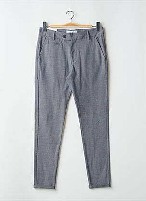 Pantalon slim stretch taille normale bleu LES DEUX COPENHAGUE homme