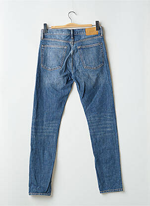 Jeans coupe slim fermeture boutonnée sur le devant taille normale bleu H&M homme