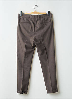 Pantalon slim taille à pinces taille normale marron ALLSAINTS homme