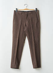 Pantalon slim marron SHELBY & SONS pour homme seconde vue