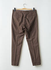 Pantalon slim marron SHELBY & SONS pour homme seconde vue