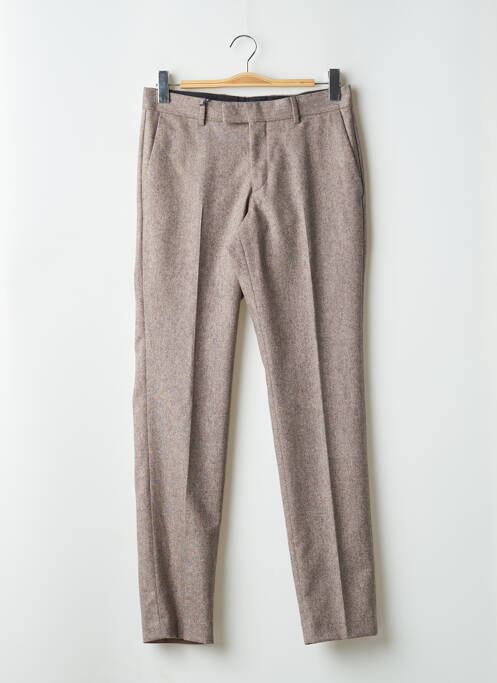 Pantalon slim tissage chiné taille normale marron TIGER OF SWEDEN homme