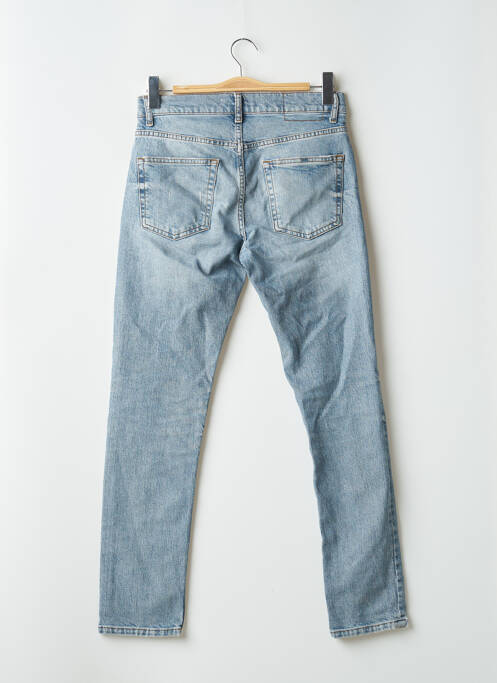 Jeans skinny fermeture boutonnée sur le devant taille normale bleu ZARA homme
