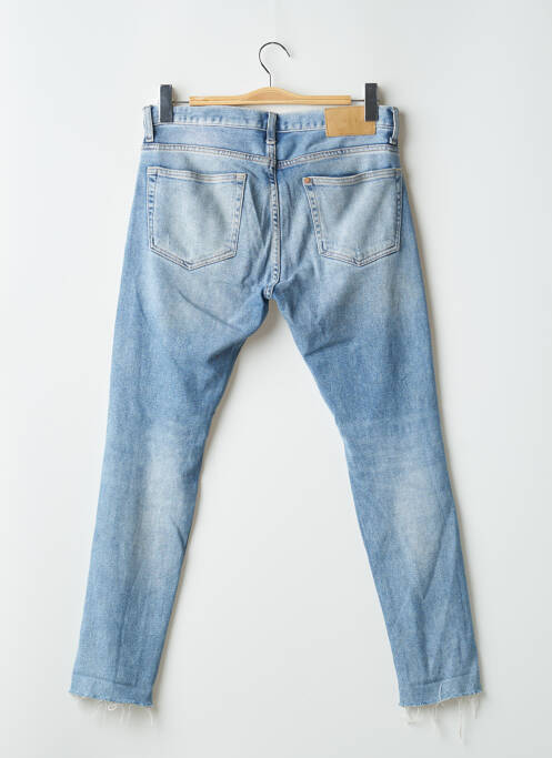 Jeans skinny fermeture boutonnée sur le devant taille normale bleu H&M homme
