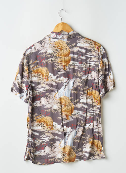 Chemise manches courtes gris ALLSAINTS pour homme