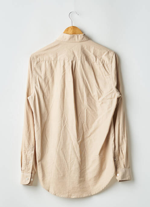 Chemise manches longues beige SAMSOE & SAMSOE pour homme