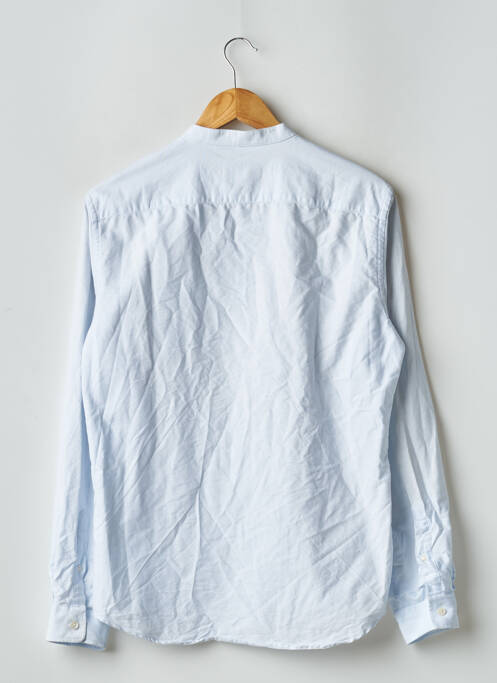 Chemise manches longues bleu BALIBARIS pour homme