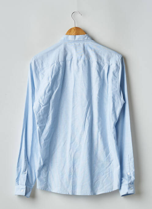 Chemise manches longues bleu INSIMA pour homme