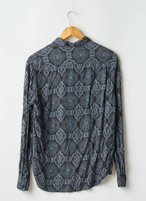 Chemise manches longues noir INSIMA pour homme