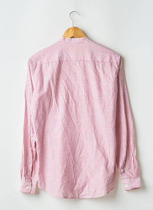 Chemise manches longues rouge OCTOBRE pour homme