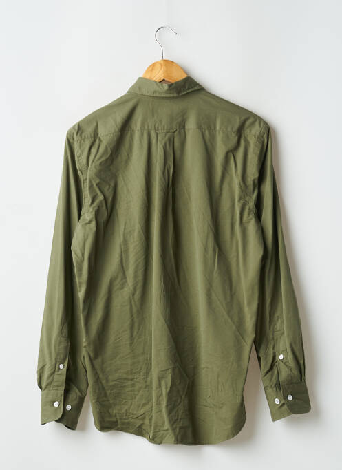 Chemise manches longues vert EDEN PARK pour homme