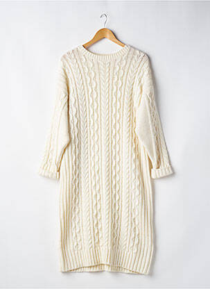 Robe pull beige UNIQLO pour femme