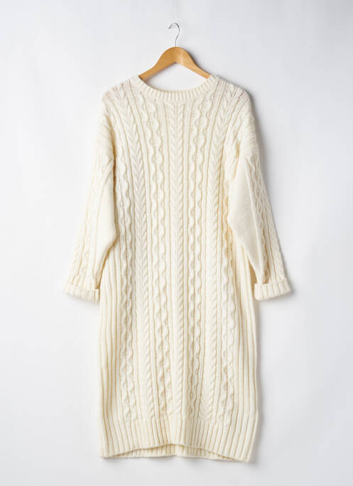 Robe pull beige UNIQLO pour femme