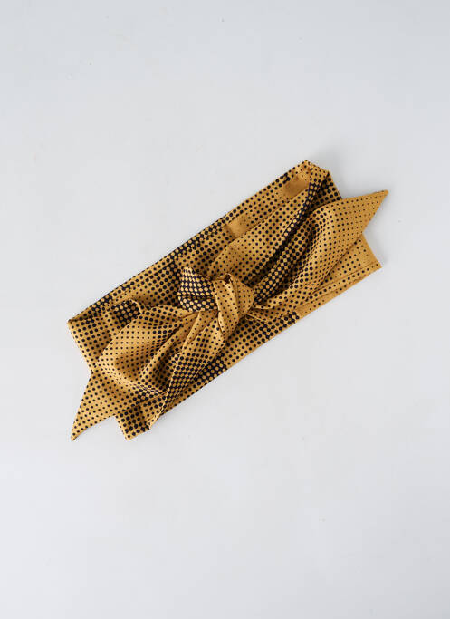 Foulard jaune COP COPINE pour femme