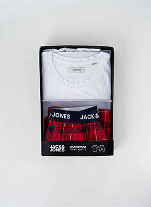 Pyjama rouge JACK & JONES pour homme