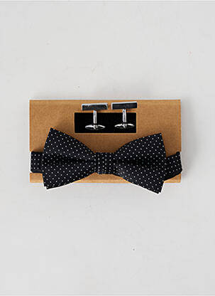 Noeud papillon imprimé pois noir JACK & JONES homme