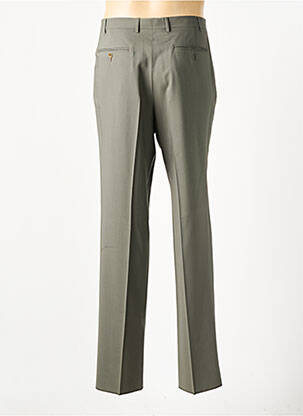 Pantalon droit tissage chiné taille normale vert CANALI homme