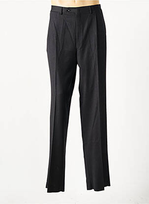 Pantalon droit taille à pinces taille normale noir CANALI homme