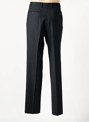 Pantalon droit taille à pinces taille normale noir CANALI homme