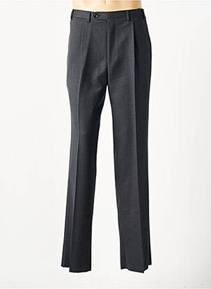 Pantalon droit tissage chiné taille normale gris CANALI homme