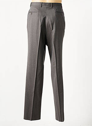 Pantalon droit tissage chiné taille normale gris CANALI homme