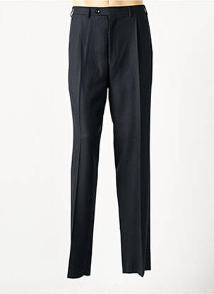 Pantalon droit taille à pinces taille normale noir CANALI homme
