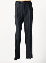 Pantalon droit taille à pinces taille normale noir CANALI homme