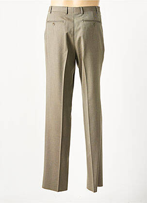 Pantalon droit tissage chiné taille normale vert CANALI homme