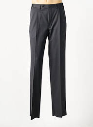 Pantalon droit stretch taille normale gris CANALI homme