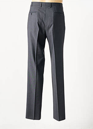 Pantalon droit tissage chiné taille normale gris fonce CANALI homme