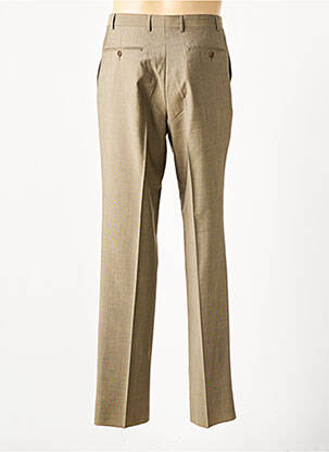 Pantalon droit tissage chiné taille normale beige CANALI homme