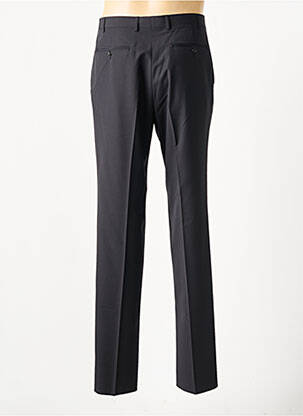 Pantalon droit tissage chiné taille normale noir CANALI homme
