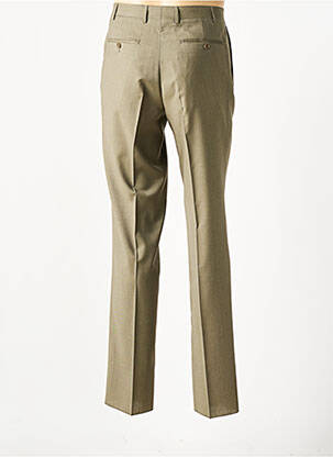Pantalon droit tissage chiné taille normale vert CANALI homme