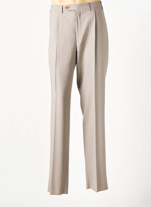 Pantalon droit beige CANALI pour homme