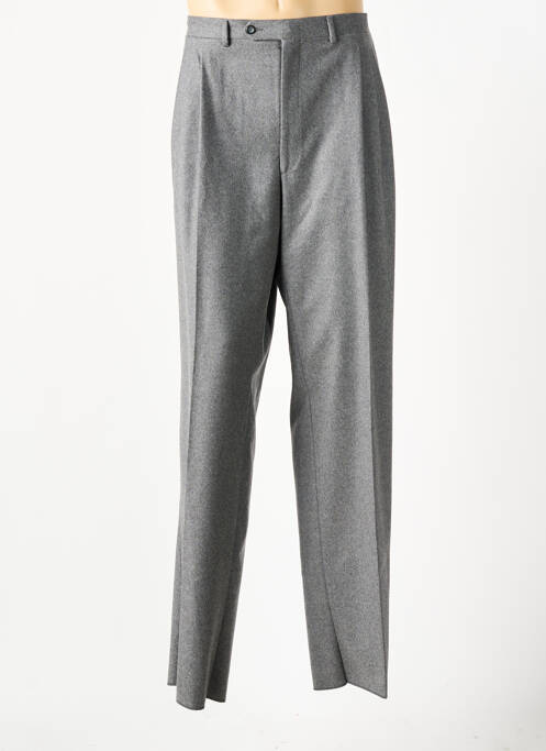 Pantalon droit gris CANALI pour homme