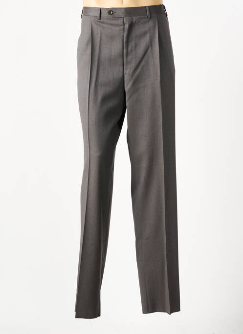 Pantalon droit gris CANALI pour homme