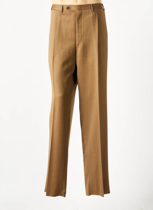 Pantalon droit marron CANALI pour homme