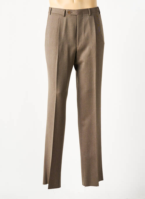 Pantalon droit marron clair CANALI pour homme