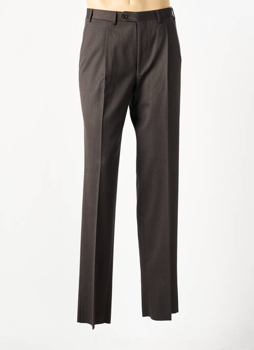 Pantalon droit marron fonce CANALI pour homme