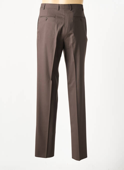 Pantalon droit marron CANALI pour homme