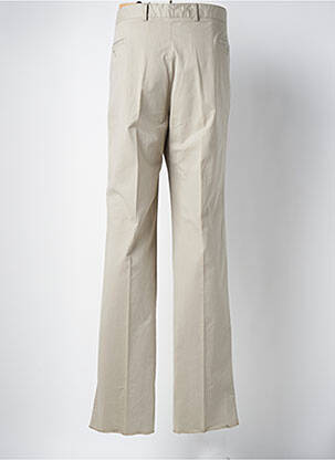 Pantalon droit taille normale taille normale beige BERNARD ZINS homme