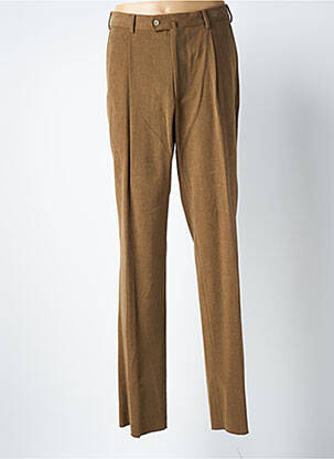 Pantalon chino poches taille normale marron BERNARD ZINS homme