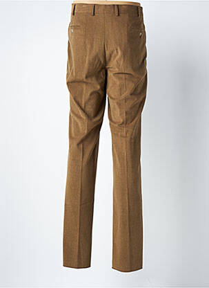 Pantalon chino poches taille normale marron BERNARD ZINS homme