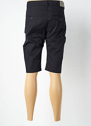 Bermuda coupe droite taille normale noir ELVINE homme