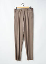 Pantalon droit taille normale taille normale beige BERNARD ZINS homme
