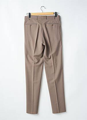 Pantalon droit taille normale taille normale beige BERNARD ZINS homme