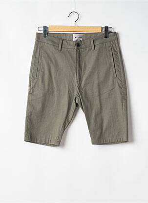 Bermuda coupe droite taille normale gris ELVINE homme