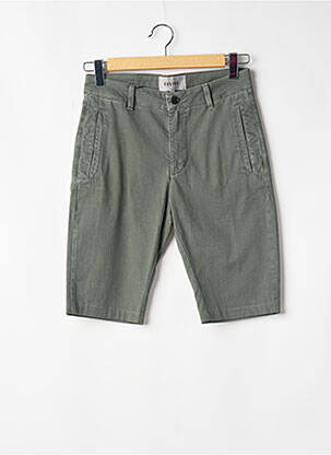 Bermuda coupe droite taille normale gris ELVINE homme