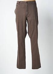 Pantalon chino marron LCDN pour homme seconde vue