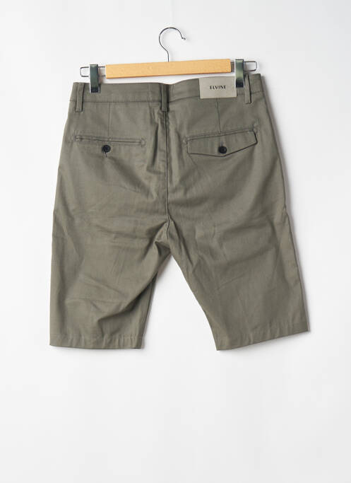 Bermuda gris ELVINE pour homme